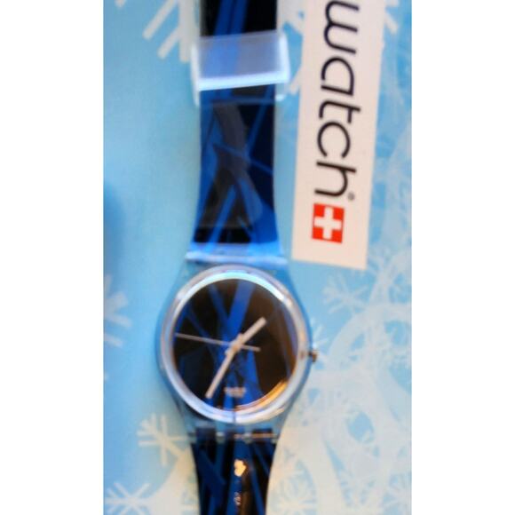 Vintage Swatch watch POINTS GN169 New old stock in box with paperwork - Picture 6 of 7